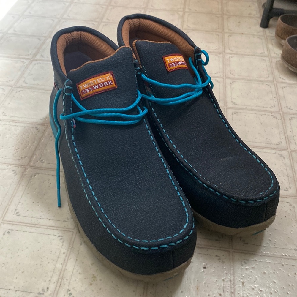 Twisted X Steel Toe Driving Mocs Gem